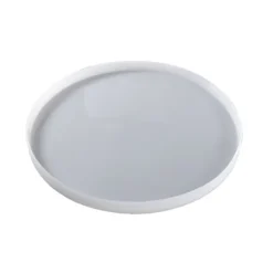 3 Bordben Og Skrue Resin Form Sæt Rund Bakke Epoxy Støbning Form Til DIY