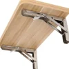 450 mm foldbar støtte, foldbar konsolstøtte i rustfrit stål