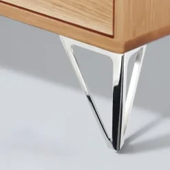 4 pakker møbelben, metalbordben, 15 cm sorte møbelben