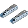 2 par 12 cm hovedgærde vægbeslag, sammenlåsende møbelkonnektor, metal sektionssofa konnektor til sofa, seng P20250110340