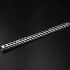 1 Par Skuffeskinner - Skuffeskinner - Køkkenskuffeskinner - Skuffeskinner - Glideskinne - Galvaniseret Stål Delvist Udtrækkelig Skinne H:17mm/B:246mm-FQ- | Fyndiq