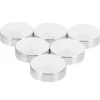 6 stk. 30 mm Diameter Aluminium Legering Cirkel Skive Glasplade Adapter Til Te Borde Møbler Sofabord Kage Display Kabinet