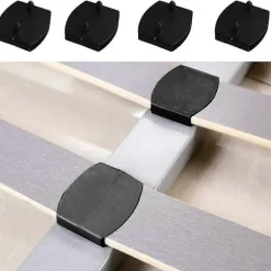24 stk. 55 mm X 9 mm plastik lamelholder erstatningshætter til fastgørelse af trælameller sengebund Tw