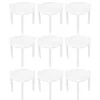 100 stk. Bordbeskytter Pizza Serveringsstativ Pizza Stativ Bord Bordplade Pizza Beskytter Pizza Serveringsbakke Stativ Pizza Tripod - WELLNGS