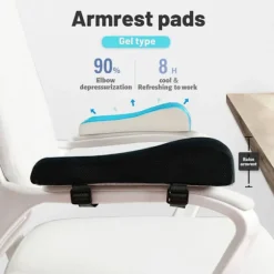 2 stk. Ergonomiske armlænspuder Albuepude Armlænsunderlag