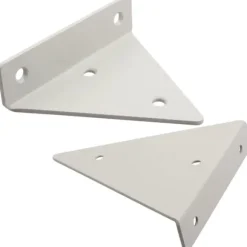 4 stk. Flydende hyldebeslag Flydende metal trekant hylde B