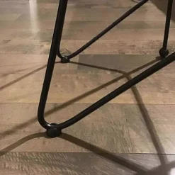 10 STK Hårnålebensbeskyttere Metal Kaffebordsbensfødder til 10-12 mm Hårnålebordsben Forsyning [DB] black