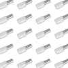 20 stk. hyldeknægte 5 mm x 19 mm fortykket skillevægsstift hyldestøtte hyldeknægt til underholdningshylder sølv