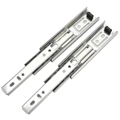 2 stk. 5in Mini Korte Skuffeskinner Møbelstyreskinne Fuld Udtræk Køkken Skab Hardware Skuffe