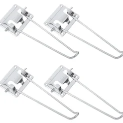 4 stk Justerbare Bordben Foldbare Hårnålsbordben Foldbare Bordben Metal Bordben Foldbart Bord Jernben
