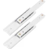 2 stk. Kraftige kugleleje skuffeskinner i aluminiumslegering, holdbare teleskopskinner, glat glide til skuffe (70 mm)