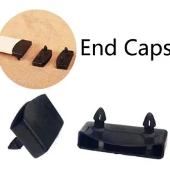 24 stk. 55mm x 9mm Plast Sengelameller Dæksel Udskiftning Holder Hætter Til At Holde Sikring Trælameller Seng Bund-AH