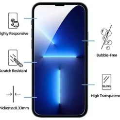 2 stk. Privatlivsskærmbeskyttere Kompatibel med iPhone 17 Pro transparent