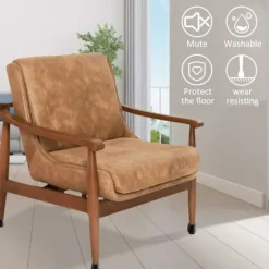 32 stk. silikone stolebensbeskyttere med filtpuder – kompatible med forskellige stole
