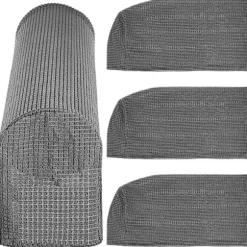 4 stk. Sofa Armlæn Betræk Vaskbare Elastiske Sofa Betræk Armlænsbeskyttere til Kæledyr Lænestol