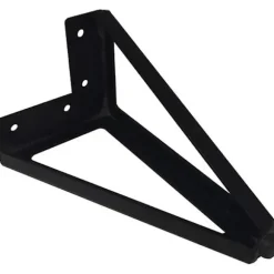 4 stk. Sorte Metal Bordben Udskiftelige Møbelben Til Kaffebord/TV/Sofa/Seng Og Andre Møbelben Med Skruer (15 cm)