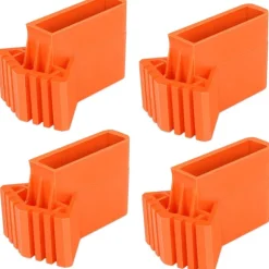 4 stk. Stigesko, PVC Anti-Slip Trappetrin til St,ZQKLA