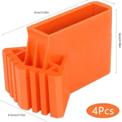 4 stk. Stigesko, PVC Anti-Slip Trappetrin til St,ZQKLA
