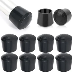 8 stk. Stolebensbeskyttere i Gummi, Beskyttelse til Ben, 25MM 25MM 25mm 25mm 25mm