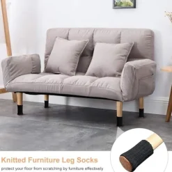 24 stk. Stolsokker til Stolben, Møbelfødder, Antislip Puder