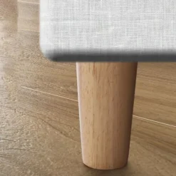 4 Stk Træben Bordben 8CM 8cm