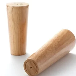 4 Stk Træben Bordben 8CM 8cm