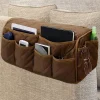 1 stk. Vandafvisende Sofa Armlæn Organizer, Skridsikker Recliner Organizer, Fjernbetjening Holder til Recliner, Recliner Caddy med 1