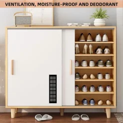 4 stk. ventilationsrist - åbninger rektangulære riste til pejse Aluminiumshul indvendig hætte til sko, køkkener og stuer Sort_yu