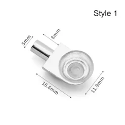 10 stk./pakke Hyldebærer Glasholder 10 STK. STIL 1 10 STK. STIL 10Pcs Style 1