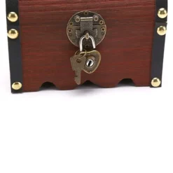 1. Vintage Skatteopbevaringsboks Spargris Organizer