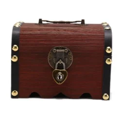 1. Vintage Skatteopbevaringsboks Spargris Organizer