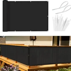 100 x 300 cm, altanafgskærm, vind- og UV-beskyttelse