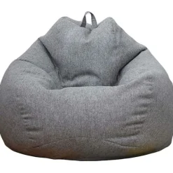39,4'' x 47,2'' Voksen Børn Stor Sækkestol Sofa Betræk Høj Gamer Indendørs Lazy Lounger (Uden Fyld)