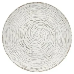 AfHævebord - Spiraler - Brun og hvid træ - 40 x 39 x 40 cm - Moderne design Brun, Vit