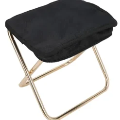 Aluminiumslegering Foldbar skammel Udendørs Camping Fiskeri Vandring BBQ Bærbar skammel