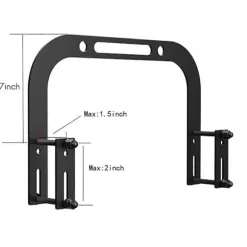 Anti Skrid Madras Holder Bar Fastholder Madras Glide Stop Metal Seng Griber til Pre