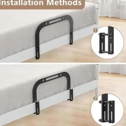 Anti Skrid Madras Holder Bar Fastholder Madras Glide Stop Metal Seng Griber til Pre