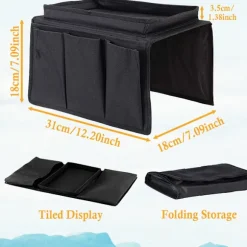 *Armlæn Organizer Sofa Opbevaringsstrimmel Bakke Multi-Pocket Telefon Maga*