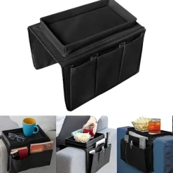 *Armlæn Organizer Sofa Opbevaringsstrimmel Bakke Multi-Pocket Telefon Maga*