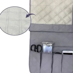 Armlæns Sofa Organizer Sofa Holder Sofa Lænestol Caddy Stol Seng Stabil Opbevaringspose Hængende Opbevaringslomme Armlæn til TV Fjernbetjening Telefon IPad | Fyndiq