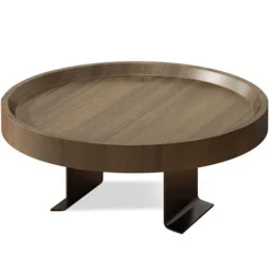 Armlænsplade Sofa | Bord til Sofaarmlæn | Justerbar, 30cm Valnød