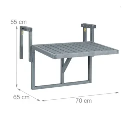 Balkon bordhængende træ