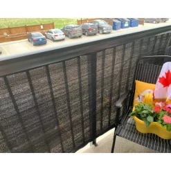 Balkon Privatlivsafskærmning Hegn Presenning, 3x16ft, UV Beskyttelse