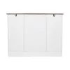 Bar møbel - DUOKU - 106 x 40 x 81,5 cm - Kaffeskab - Opbevaring 3 niveauer - Moderne stil