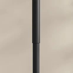 Barbord, barbord, rundt spisebord til 2 personer, køkkenbord med marmorlook til stue, spisestue, små værelser, sort, Ø60 x 68-93,5cm