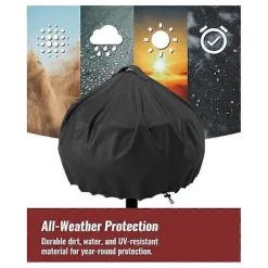 BBQ Cover Udendørs Elektrisk Grill Cover Vandtæt Grill Cover BBQ Cover