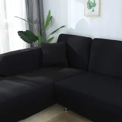 Beskyt ny sofa med spandex skridsikre betræk, fuld beskyttelse af dine møbler, skridsikker elastisk bund sikrer sikker pasform på L-formet sektionssofa | Fyndiq