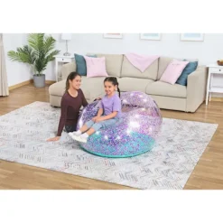 Bestway 75115 oppustelig glitterstol
