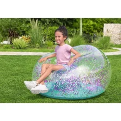 Bestway 75115 oppustelig glitterstol