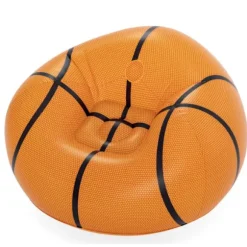 Bestway Oppustelig Lænestol Basketball Orange 6